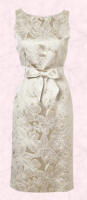 Wallis brocade dress.